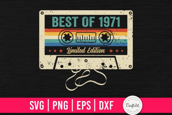 Best of 1971 54th Birthday Gifts Graphics