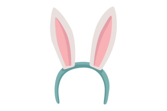 Bunny Ears Headband Graphics for Crafts
