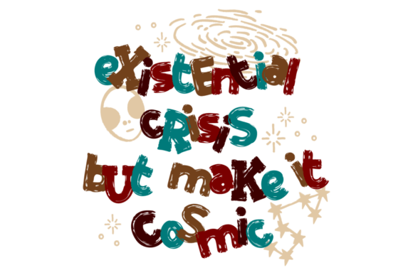Cosmic Crisis Embroidery Design