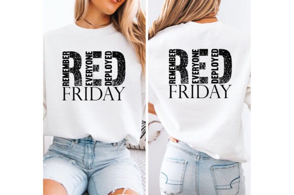 Red Friday Remember Everyone Graphics & Crafts