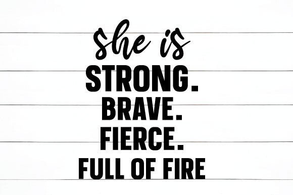 Sweatshirt with Empowering Female Quote: Graphics and Crafts for Content Creation